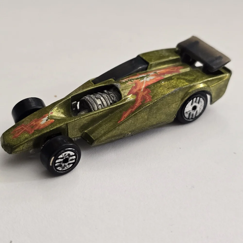 Vintage Hot Wheels Jet Sweep X-Steam Die Cast Car Mattel Malaysia 1968 Casting
